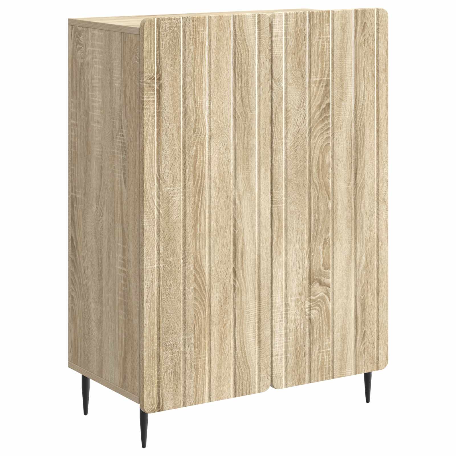 Servírovací Skříň Dub Sonoma 66 X 34,5 X 92 Cm Kompozitní Dřevo