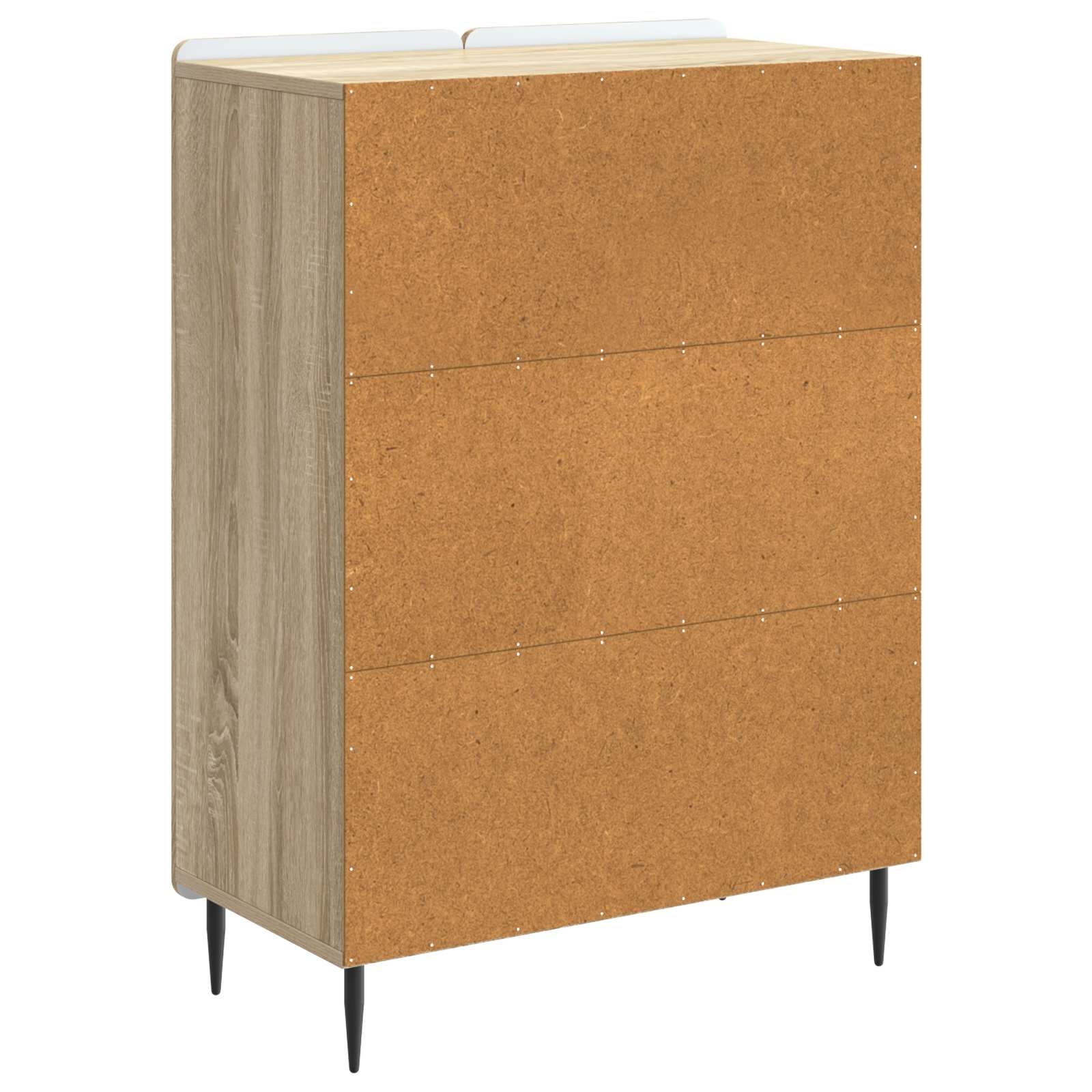 Servírovací Skříň Dub Sonoma 66 X 34,5 X 92 Cm Kompozitní Dřevo