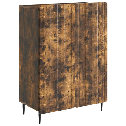 Servírovací Skříň Kouřový Dub 66 X 34,5 X 92 Cm
