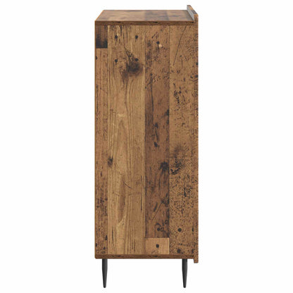 Servírovací Skříň Staré Dřevo 66 X 34,5 X 92 Cm
