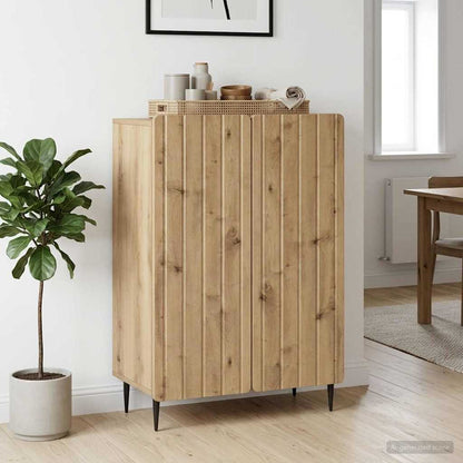 Servírovací Skříň Dub Artisan 66 X 34,5 X 92 Cm