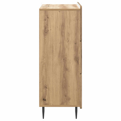 Skříň Se Zásuvkami 66 X 34,5 X 92 Cm Kompozitní Dřevo
