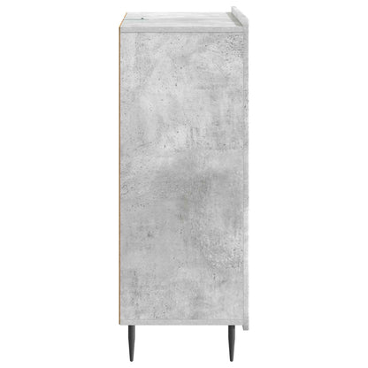 Servírovací Skříň Se Zásuvkou Betonově Šedá 66 X 34,5 X 91,5 Cm