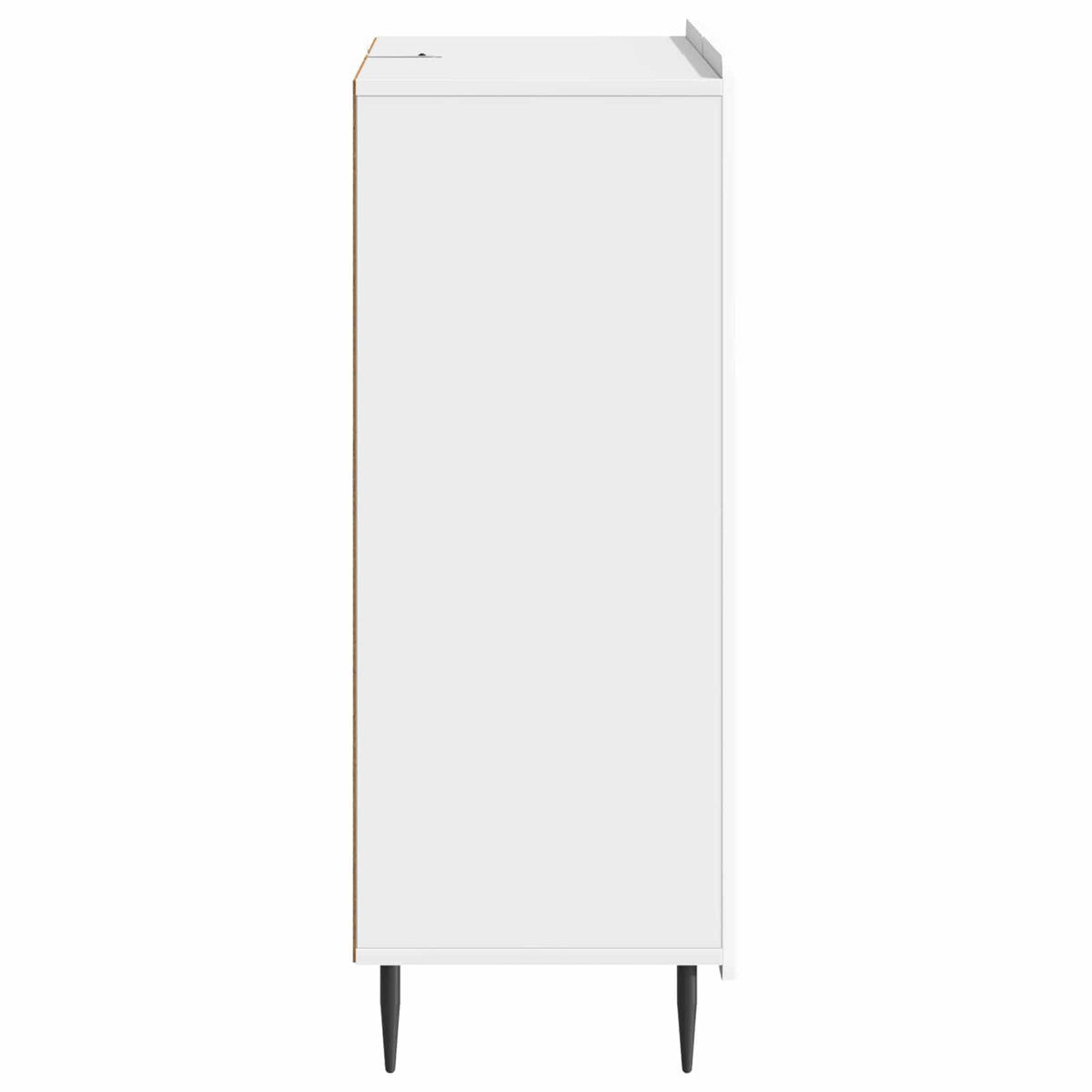 Servírovací Skříň Bílá S Vysokým Leskem 66 X 34,5 X 91,5 Cm