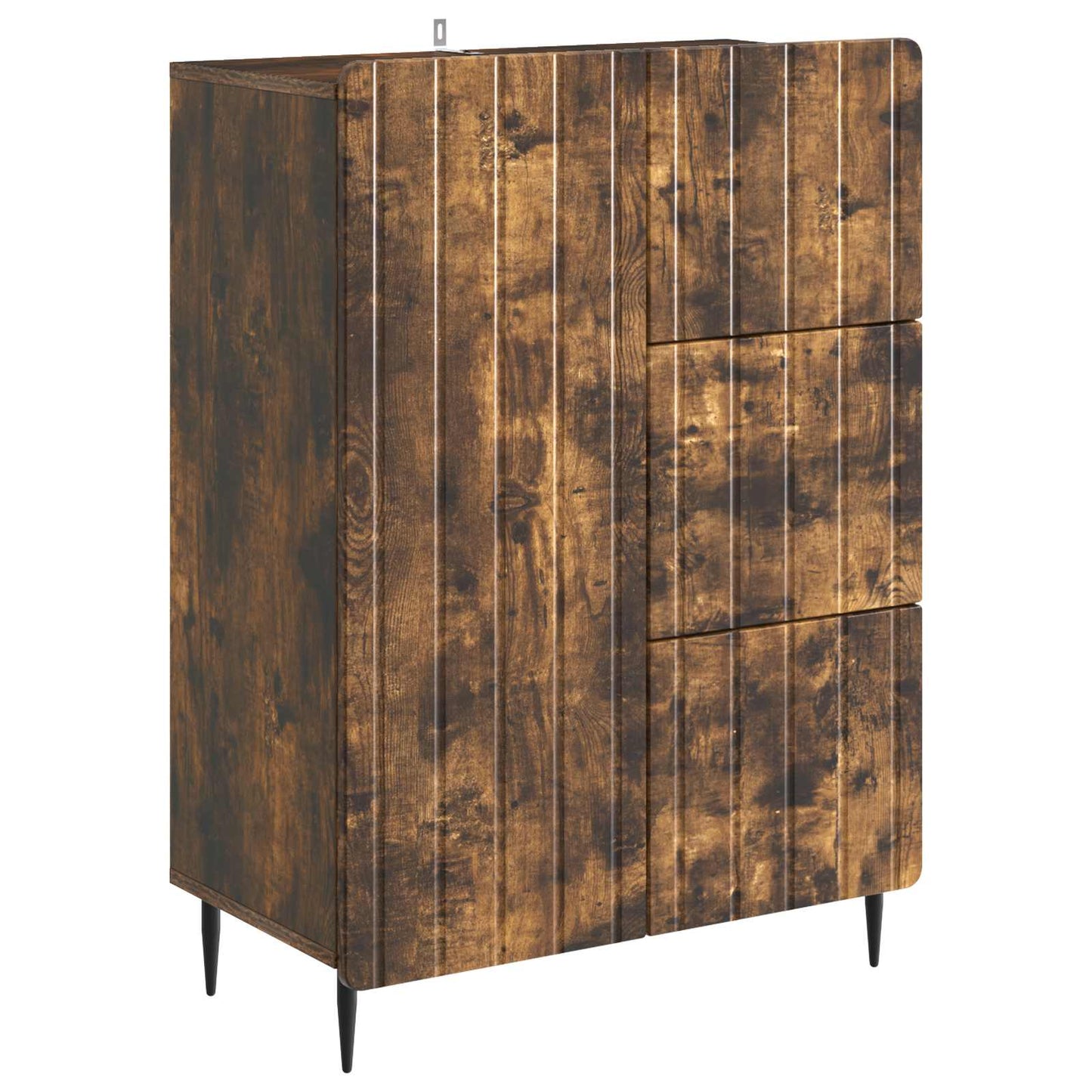 Servírovací Skříň Se Zásuvkou Kouřový Dub 66 X 34,5 X 91,5 Cm