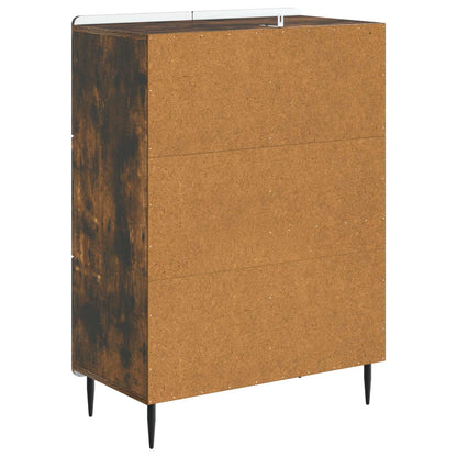 Servírovací Skříň Se Zásuvkou Kouřový Dub 66 X 34,5 X 91,5 Cm