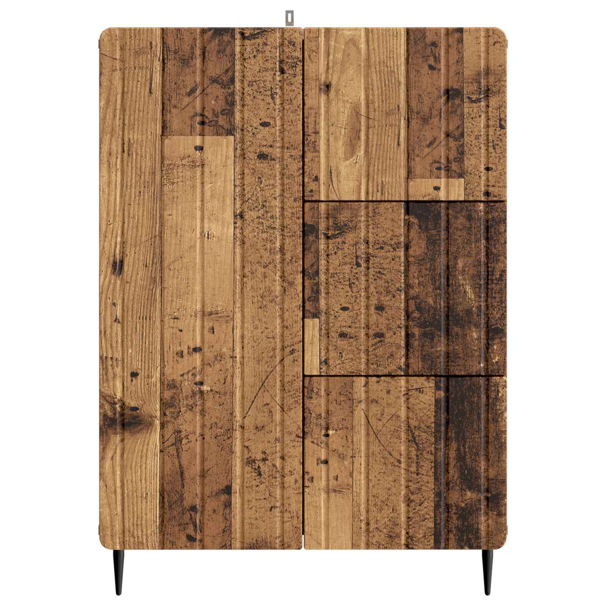 Servírovací Skříň Se Zásuvkou Staré Dřevo 66 X 34,5 X 91,5 Cm