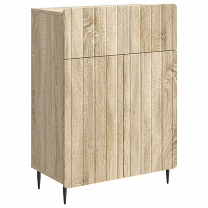Servírovací Skříň Dub Sonoma 66 X 34,5 X 92 Cm Kompozitní Dřevo