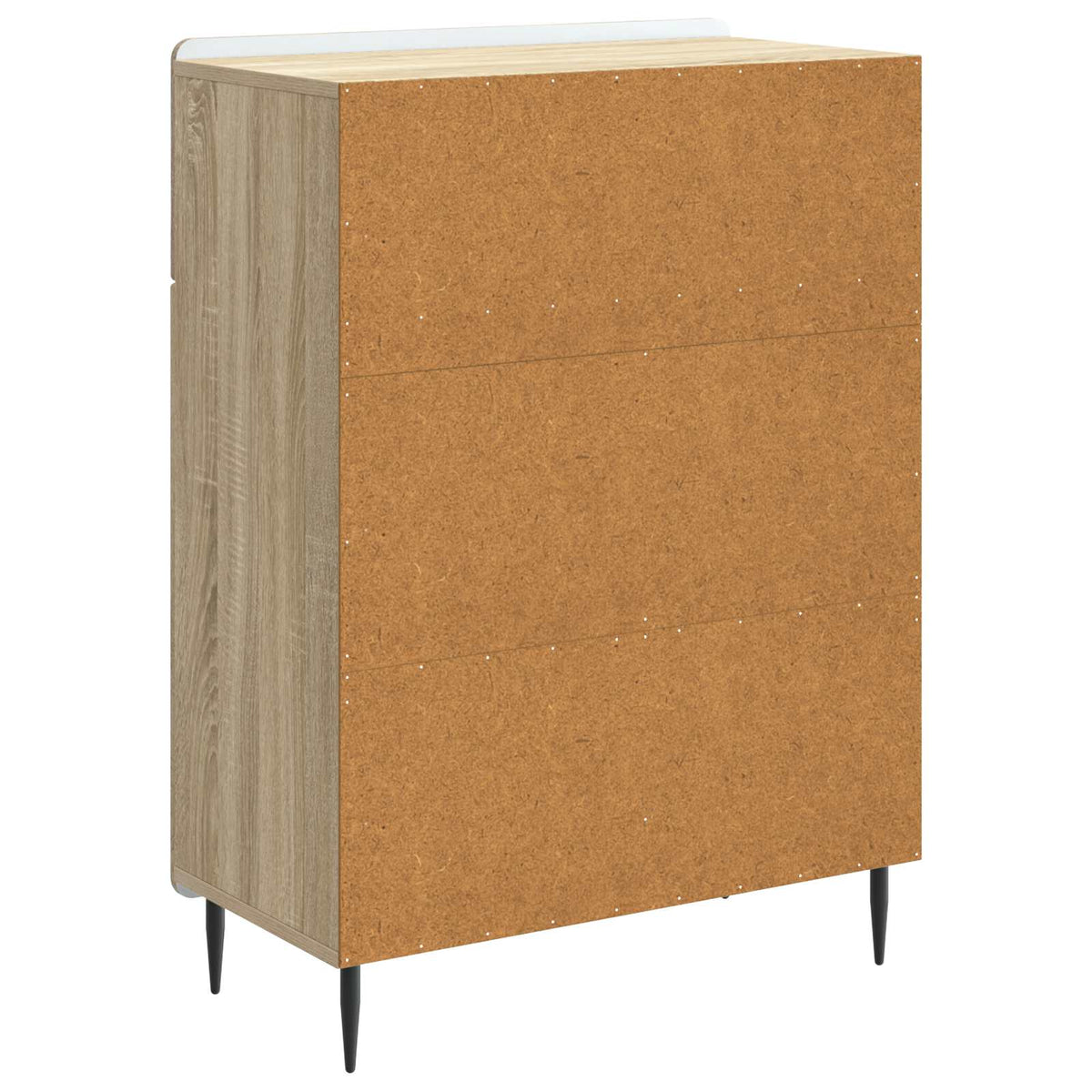 Servírovací Skříň Dub Sonoma 66 X 34,5 X 92 Cm Kompozitní Dřevo