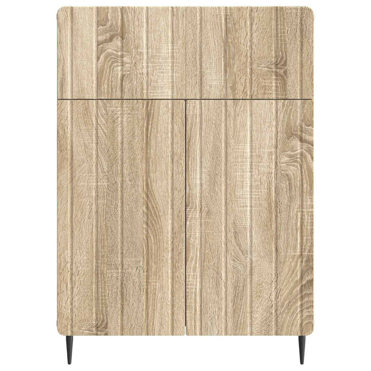 Servírovací Skříň Dub Sonoma 66 X 34,5 X 92 Cm Kompozitní Dřevo