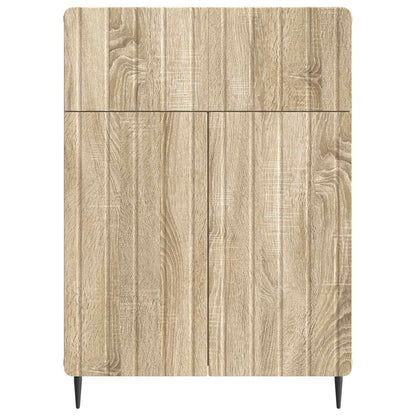 Servírovací Skříň Dub Sonoma 66 X 34,5 X 92 Cm Kompozitní Dřevo