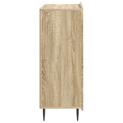 Servírovací Skříň Dub Sonoma 66 X 34,5 X 92 Cm Kompozitní Dřevo