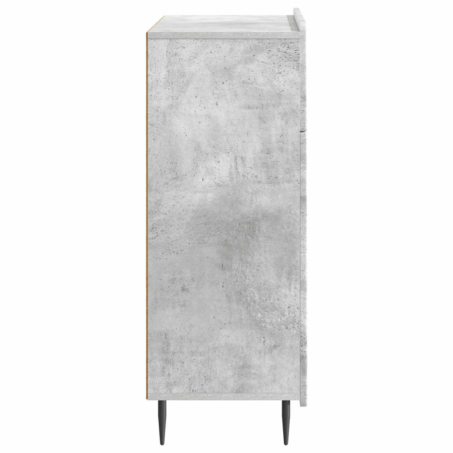 Servírovací Skříň Se Zásuvkou Betonově Šedá 66 X 34,5 X 92 Cm