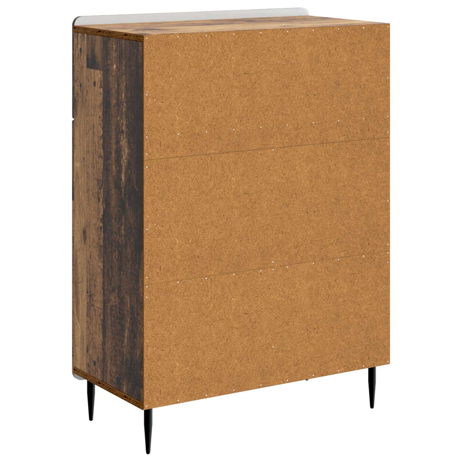Servírovací Skříň Se Zásuvkou Staré Dřevo 66 X 34,5 X 92 Cm