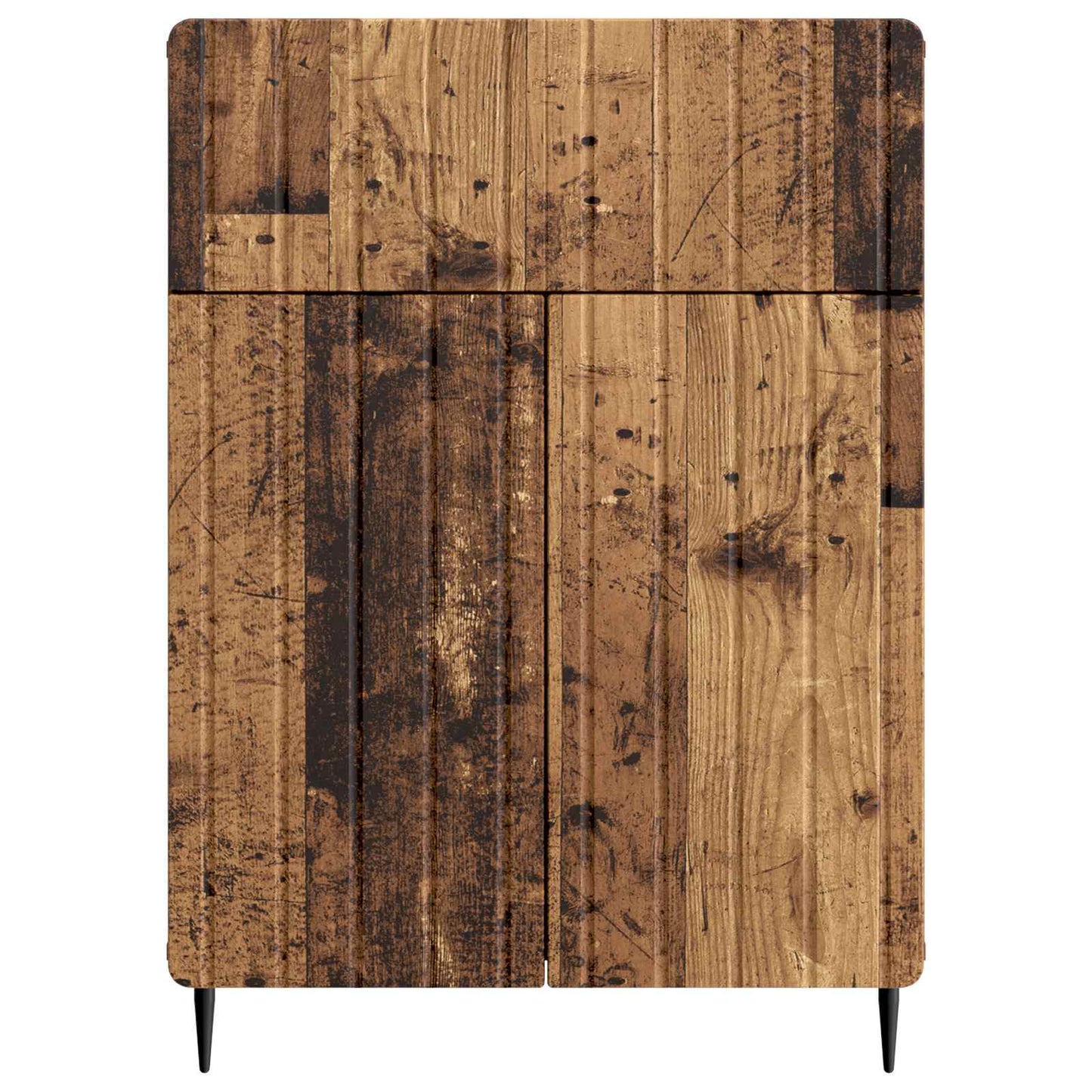 Servírovací Skříň Se Zásuvkou Staré Dřevo 66 X 34,5 X 92 Cm