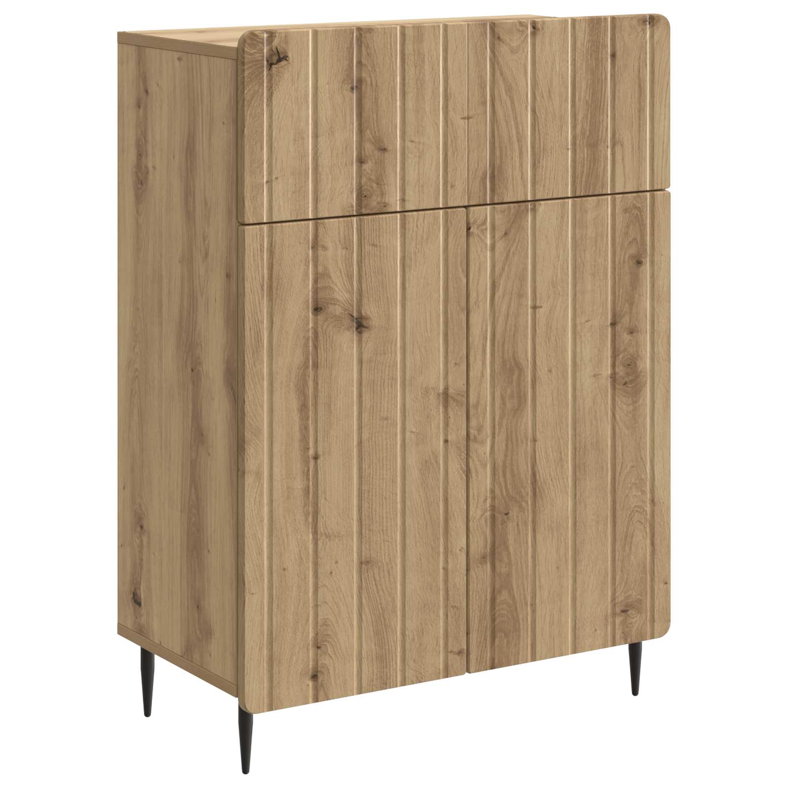 Servírovací Skříň Dub Artisan 66 X 34,5 X 92 Cm