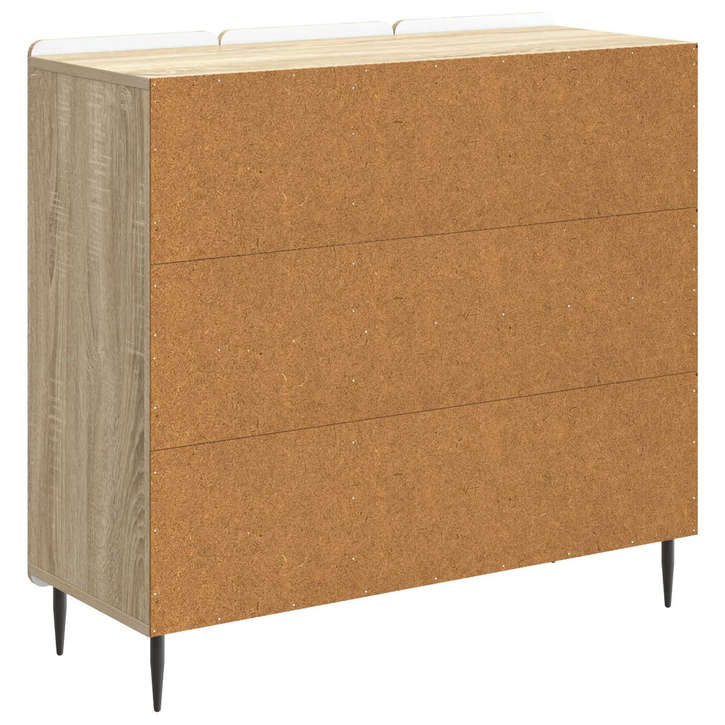 Servírovací Skříň Dub Sonoma 89 X 34,5 X 82 Cm Kompozitní Dřevo