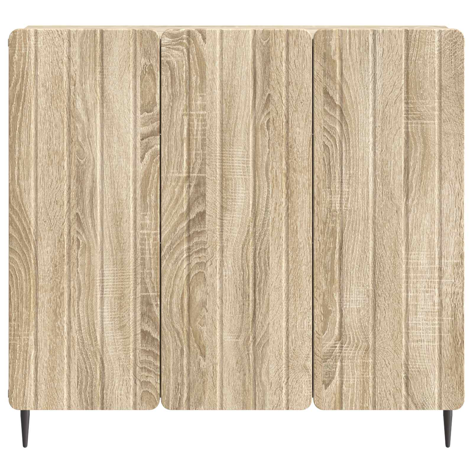 Servírovací Skříň Dub Sonoma 89 X 34,5 X 82 Cm Kompozitní Dřevo