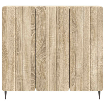 Servírovací Skříň Dub Sonoma 89 X 34,5 X 82 Cm Kompozitní Dřevo