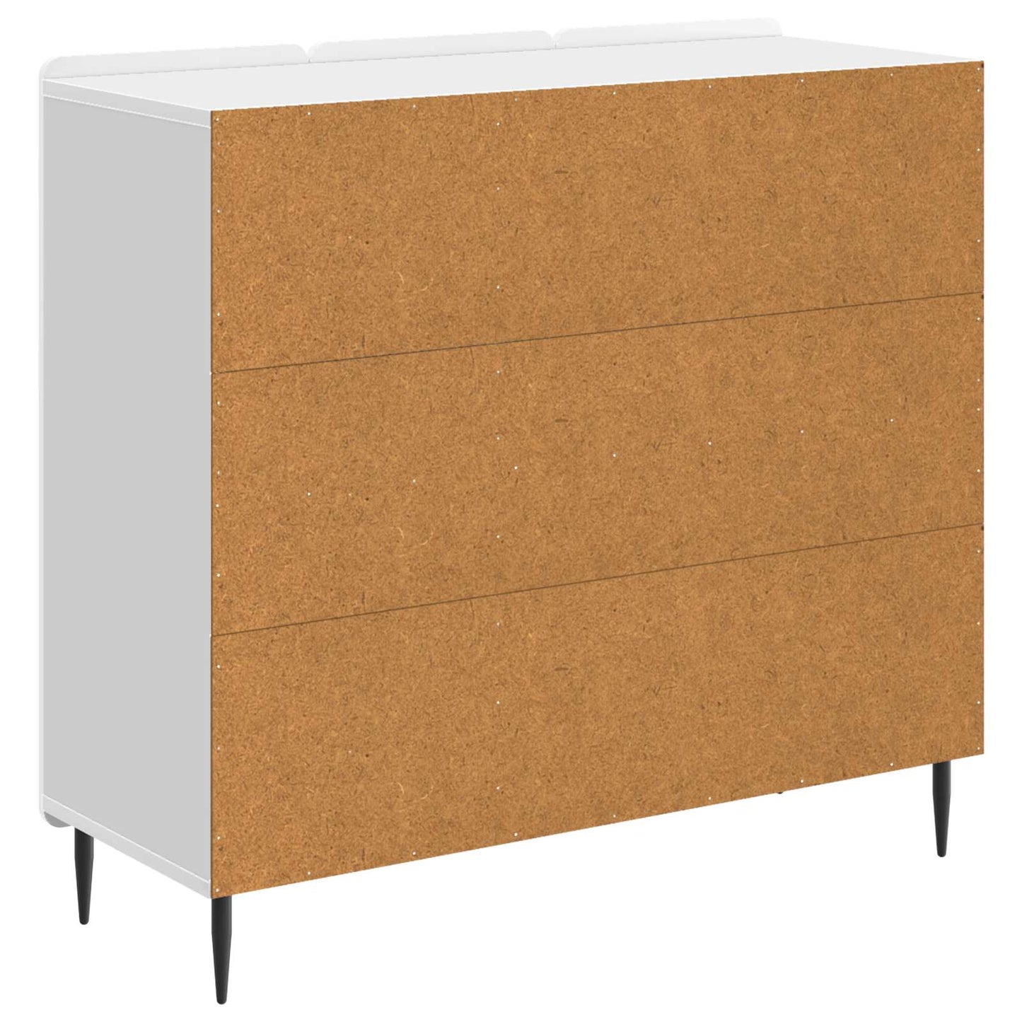 Servírovací Skříň Bílá S Vysokým Leskem 89 X 34,5 X 82 Cm