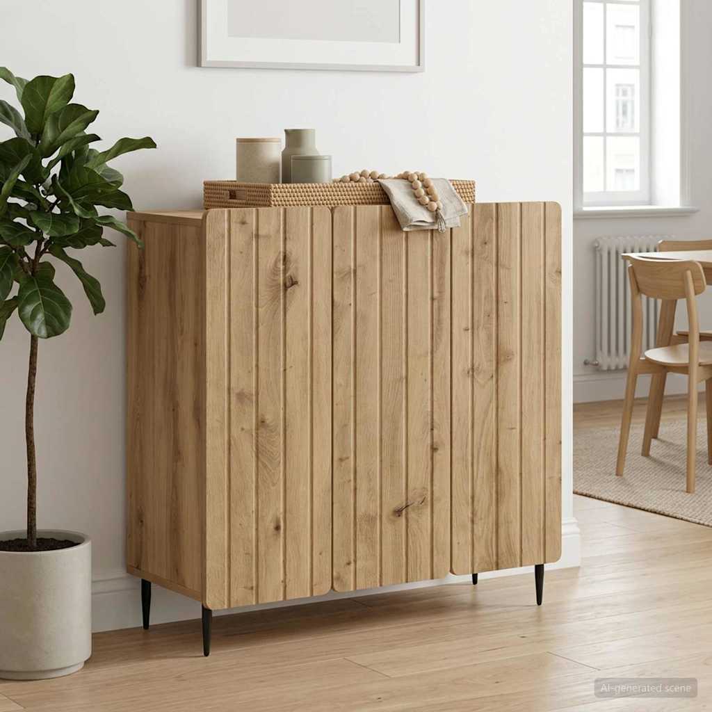 Servírovací Skříň Dub Artisan 89 X 34,5 X 82 Cm