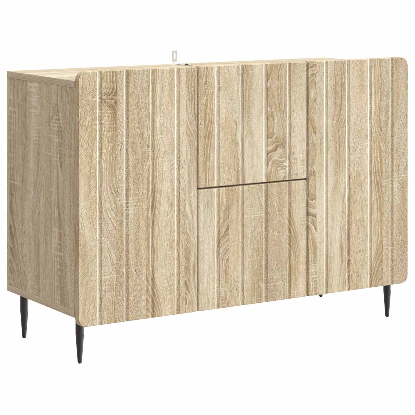 Servírovací Skříň Dub Sonoma 89 X 34,5 X 62 Cm Kompozitní Dřevo