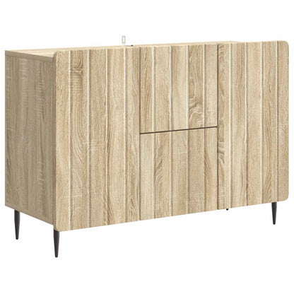 Servírovací Skříň Dub Sonoma 89 X 34,5 X 62 Cm Kompozitní Dřevo