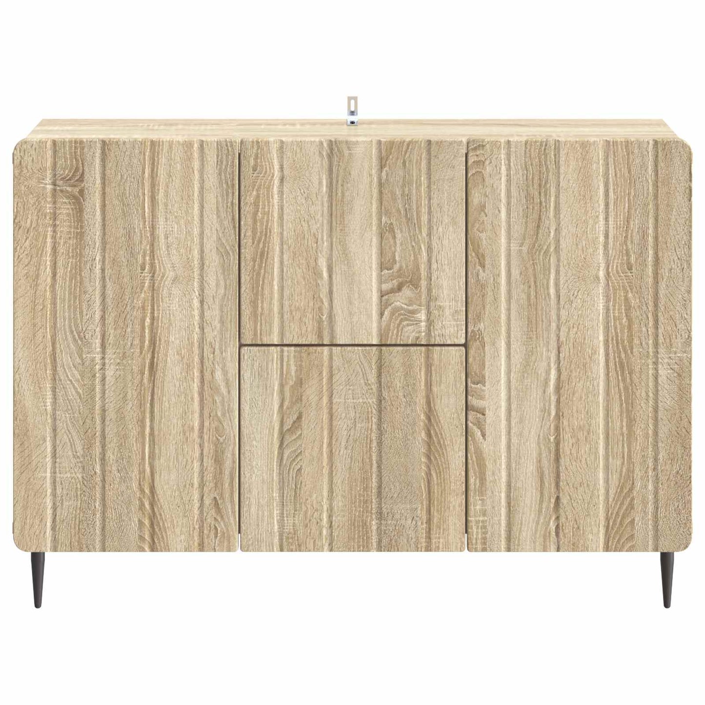 Servírovací Skříň Dub Sonoma 89 X 34,5 X 62 Cm Kompozitní Dřevo