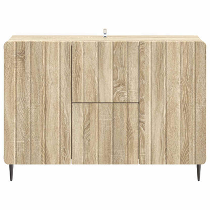 Servírovací Skříň Dub Sonoma 89 X 34,5 X 62 Cm Kompozitní Dřevo