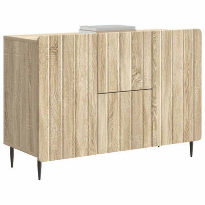 Servírovací Skříň Dub Sonoma 89 X 34,5 X 62 Cm Kompozitní Dřevo