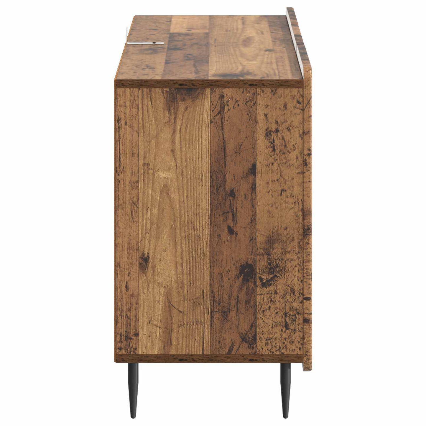 Servírovací Skříň Se Zásuvkou Staré Dřevo 89 X 34,5 X 62 Cm