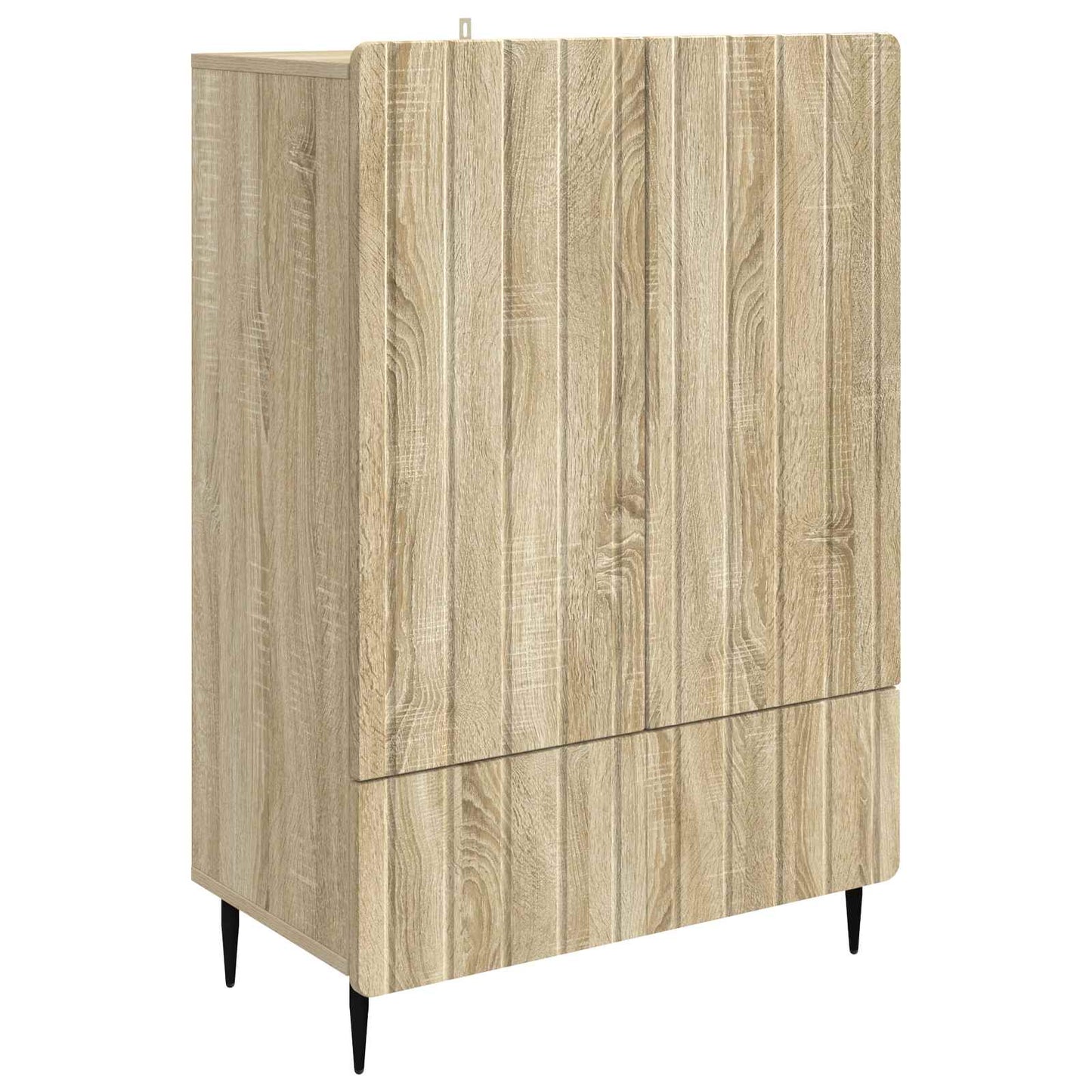 Servírovací Skříň Dub Sonoma 66 X 34,5 X 97 Cm Kompozitní Dřevo