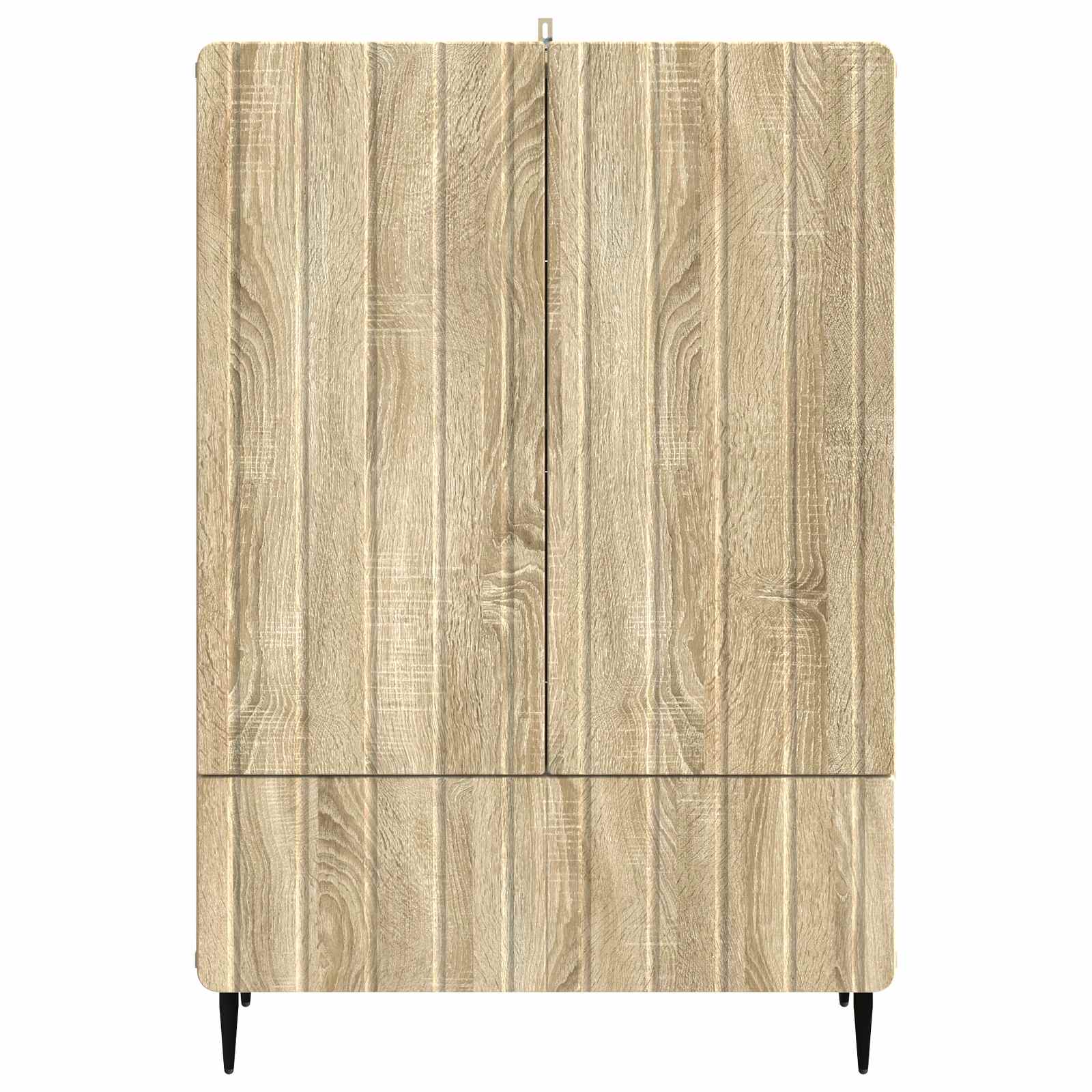 Servírovací Skříň Dub Sonoma 66 X 34,5 X 97 Cm Kompozitní Dřevo
