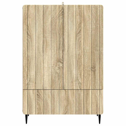 Servírovací Skříň Dub Sonoma 66 X 34,5 X 97 Cm Kompozitní Dřevo