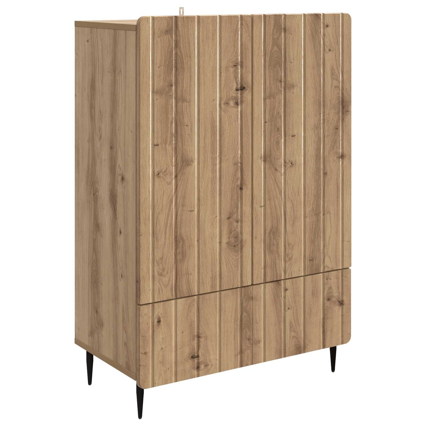 Servírovací Skříň Dub Artisan 66 X 34,5 X 97 Cm