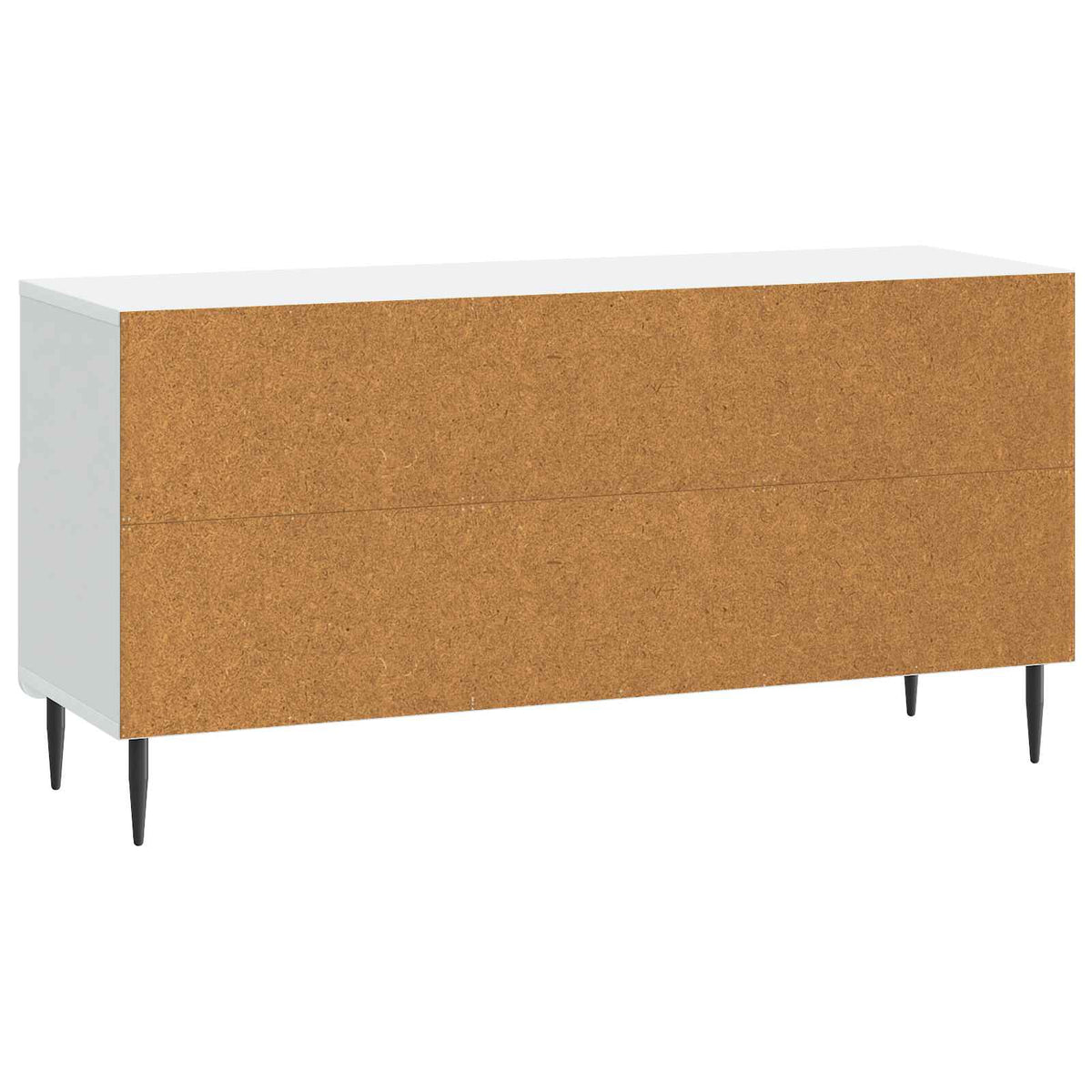 Televizní Skříň Bílá 102 X 34,5 X 50 Cm Kompozitní Dřevo