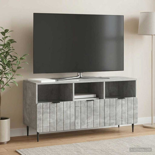 Televizní Skříň Se Zásuvkou Betonově Šedá 102 X 34,5 X 50 Cm