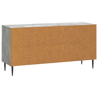 Televizní Skříň Se Zásuvkou Betonově Šedá 102 X 34,5 X 50 Cm