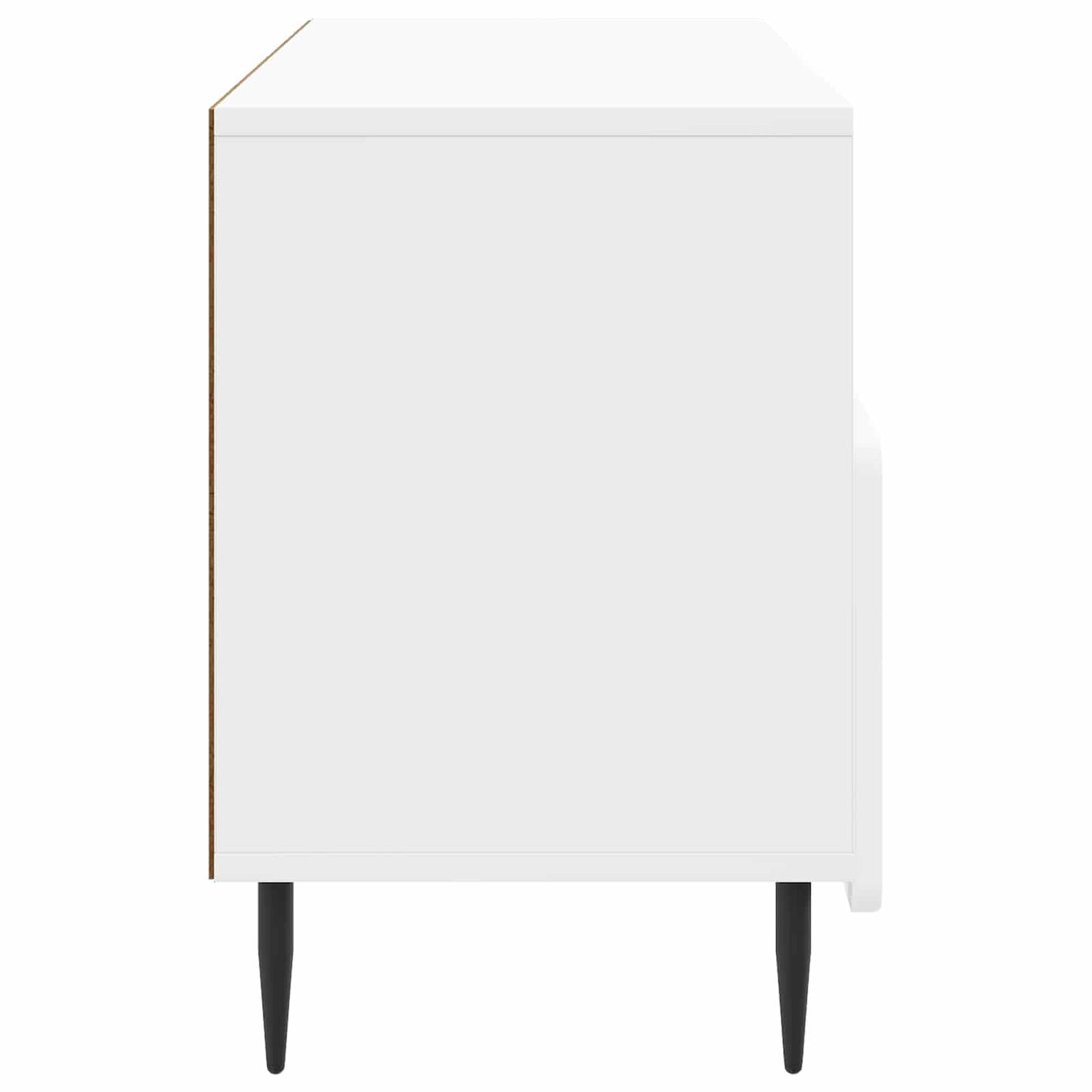 Televizní Skříň Bílá S Vysokým Leskem 102 X 34,5 X 50 Cm