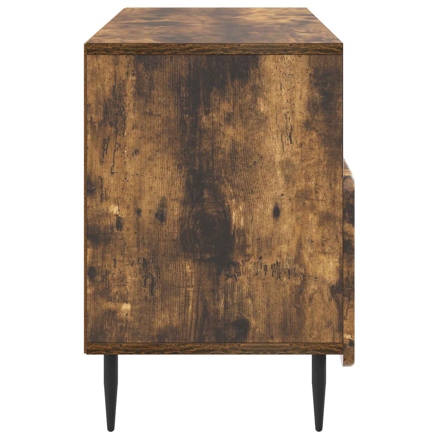 Televizní Skříň Kouřový Dub 102 X 34,5 X 50 Cm Kompozitní Dřevo