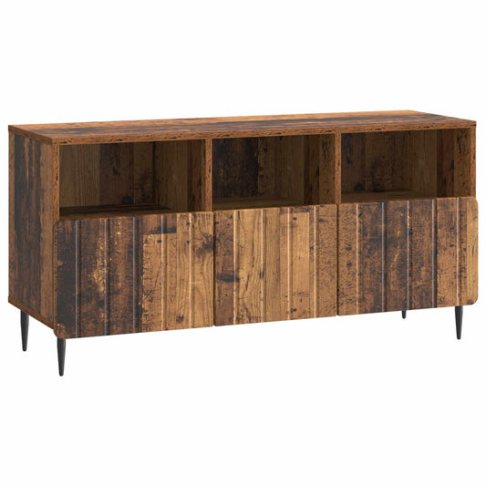 Televizní Skříň Staré Dřevo 102 X 34,5 X 50 Cm Kompozitní Dřevo
