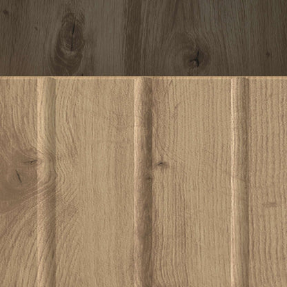 Televizní Skříň 102 X 34,5 X 50 Cm Dub Artisan Kompozitní Dřevo