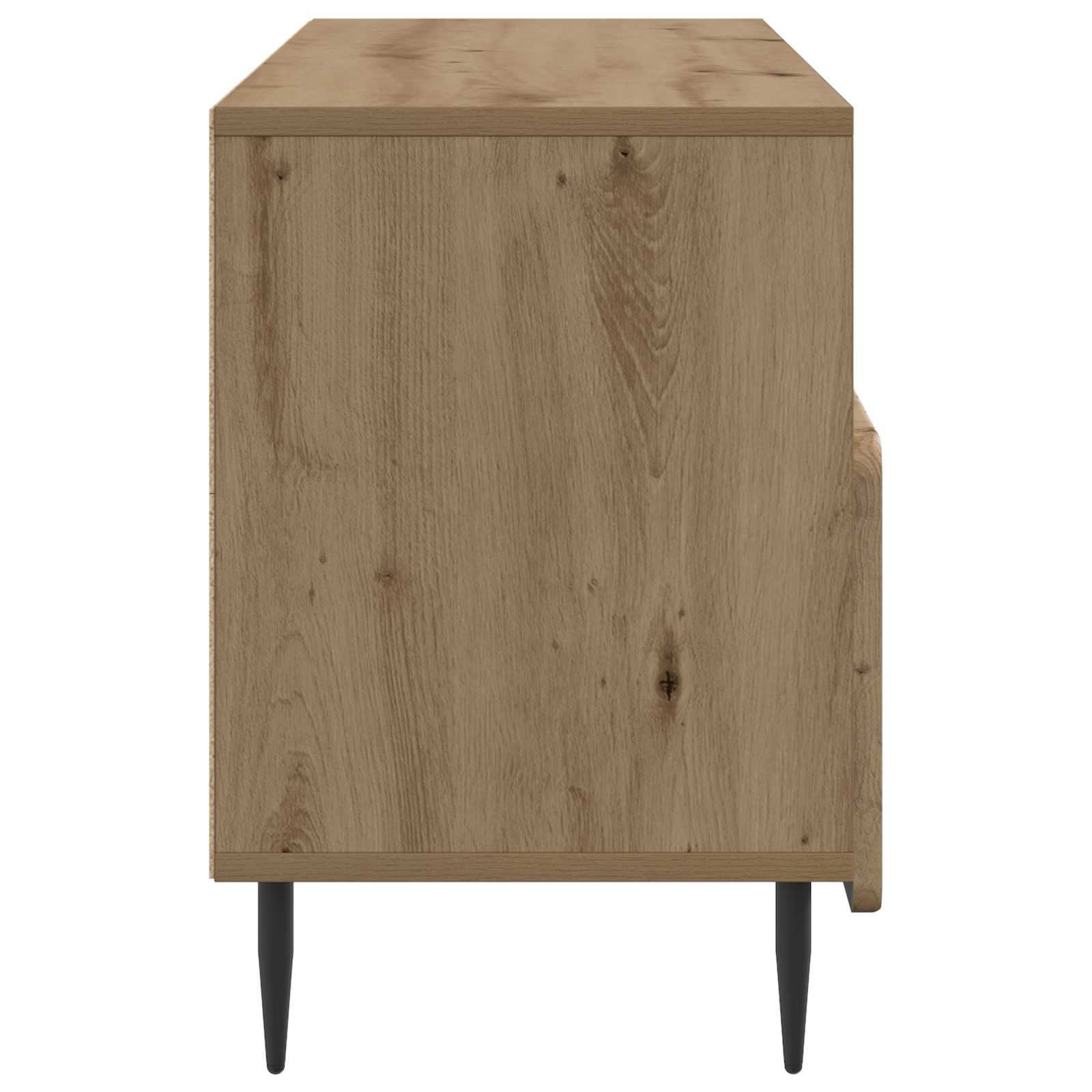 Televizní Skříň 102 X 34,5 X 50 Cm Dub Artisan Kompozitní Dřevo