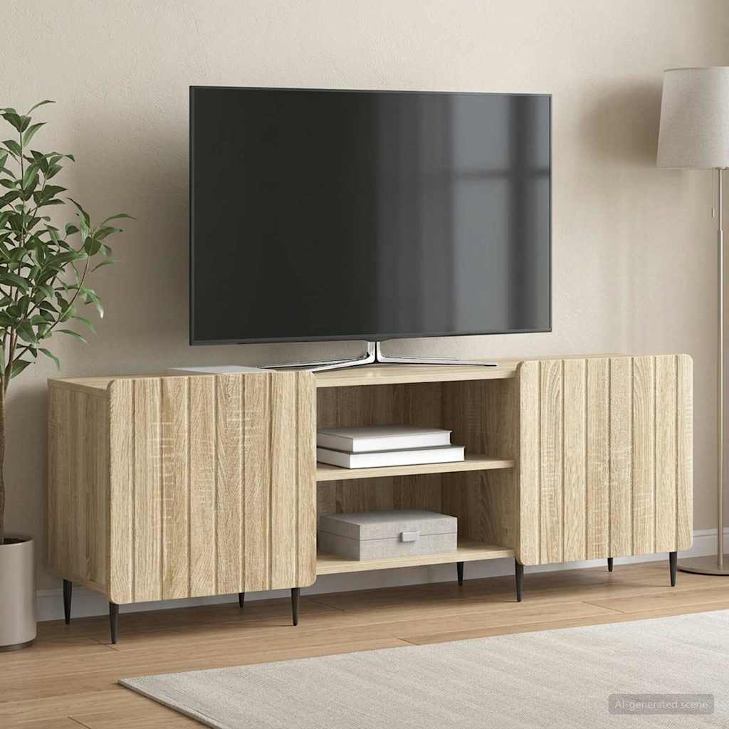 Televizní Skříň Dub Sonoma 150 X 31 X 52 Cm Kompozitní Dřevo