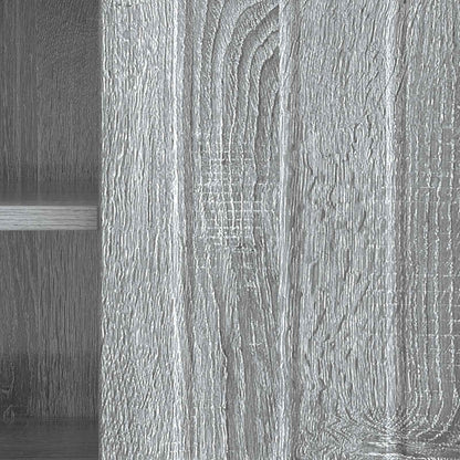Televizní Skříň Šedá Sonoma 150 X 31 X 52 Cm Kompozitní Dřevo