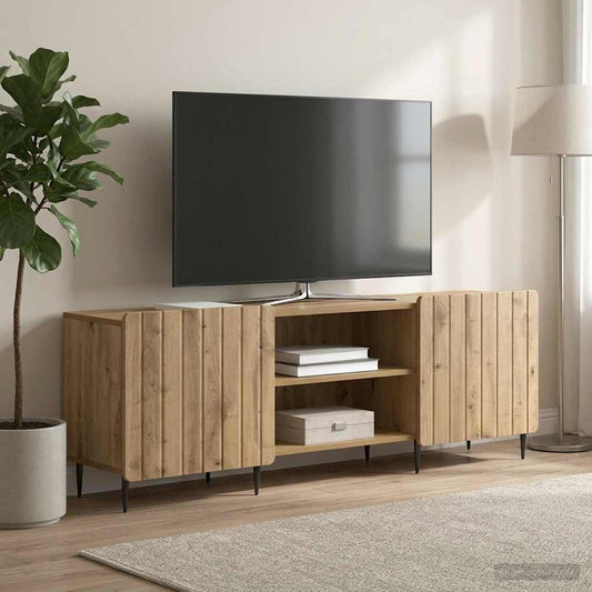 Televizní Skříň 150 X 31 X 52 Cm Dub Artisan Kompozitní Dřevo