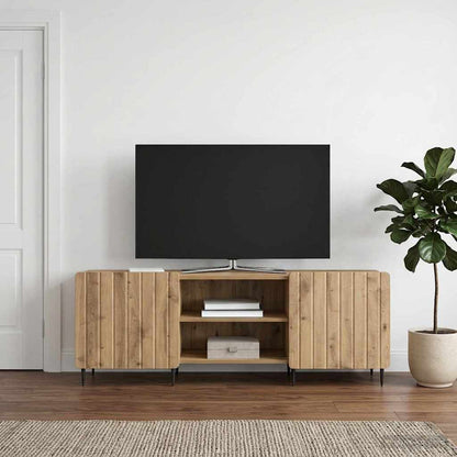 Televizní Skříň 150 X 31 X 52 Cm Dub Artisan Kompozitní Dřevo