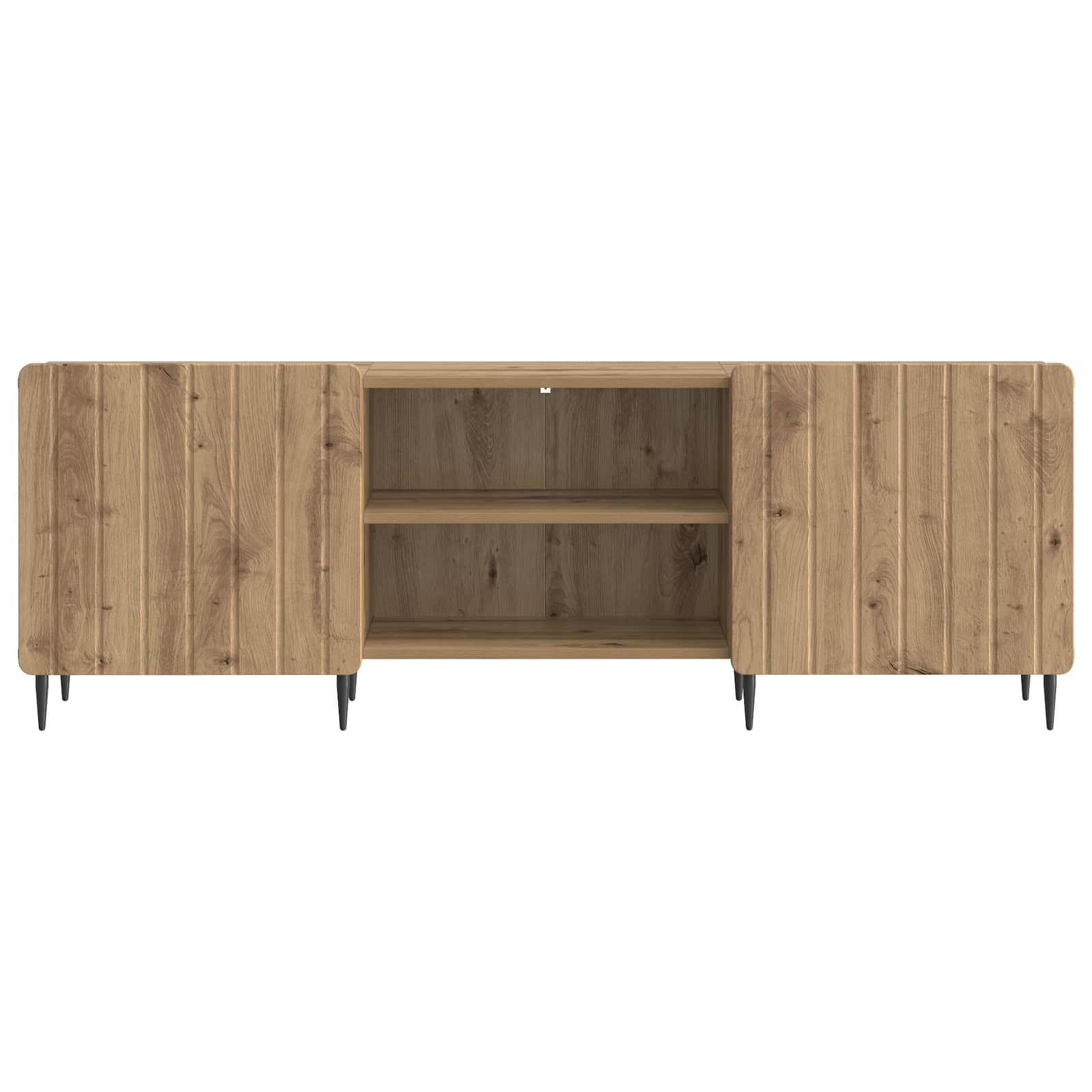 Televizní Skříň 150 X 31 X 52 Cm Dub Artisan Kompozitní Dřevo