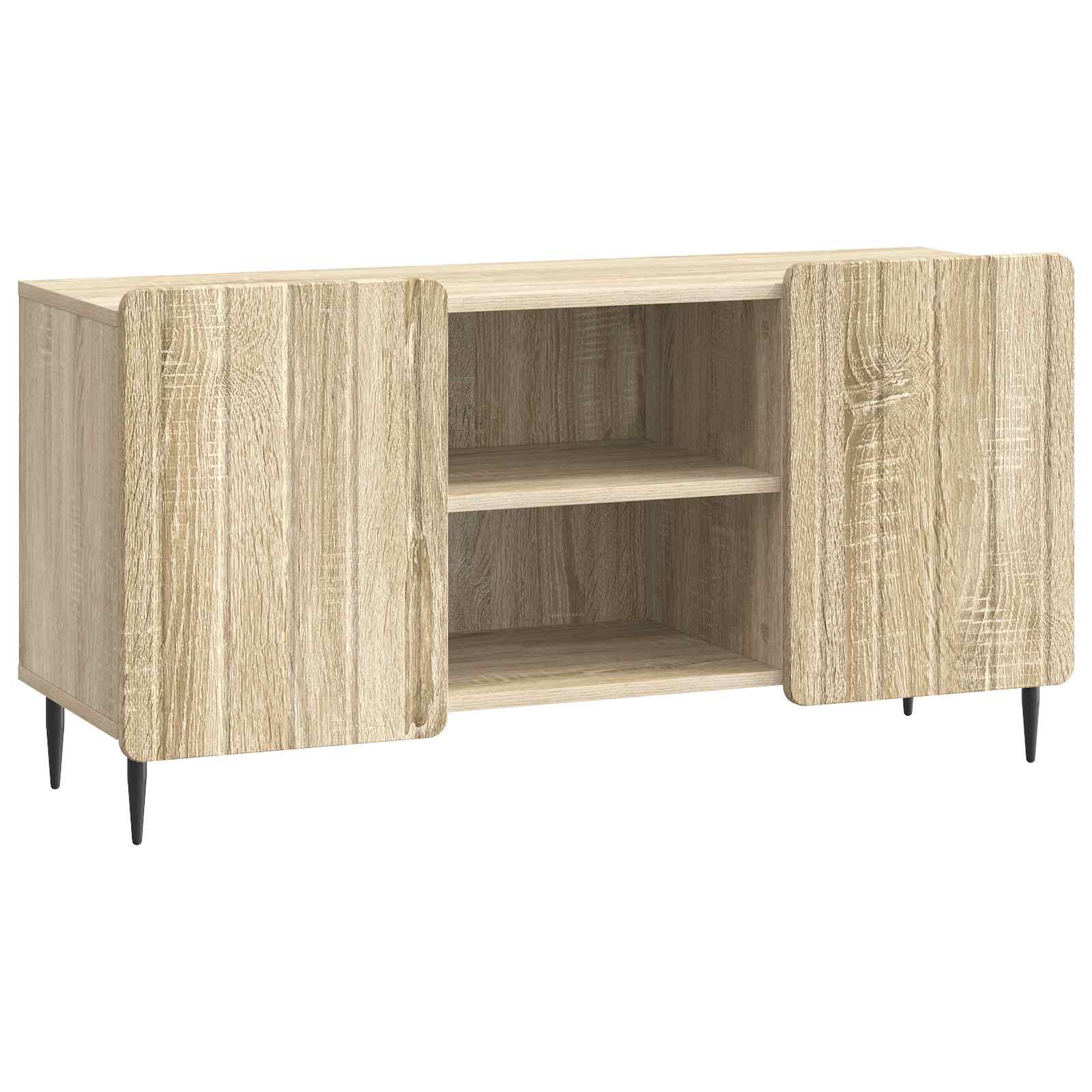 Televizní Skříň Dub Sonoma 102 X 34,5 X 52 Cm Kompozitní Dřevo