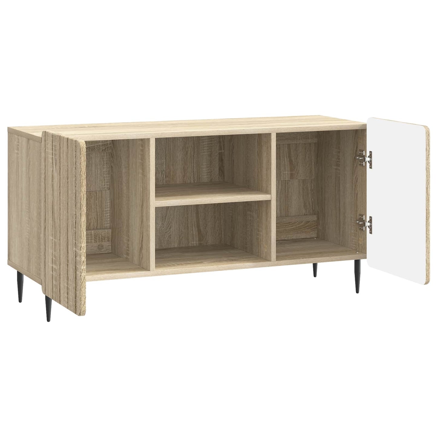 Televizní Skříň Dub Sonoma 102 X 34,5 X 52 Cm Kompozitní Dřevo